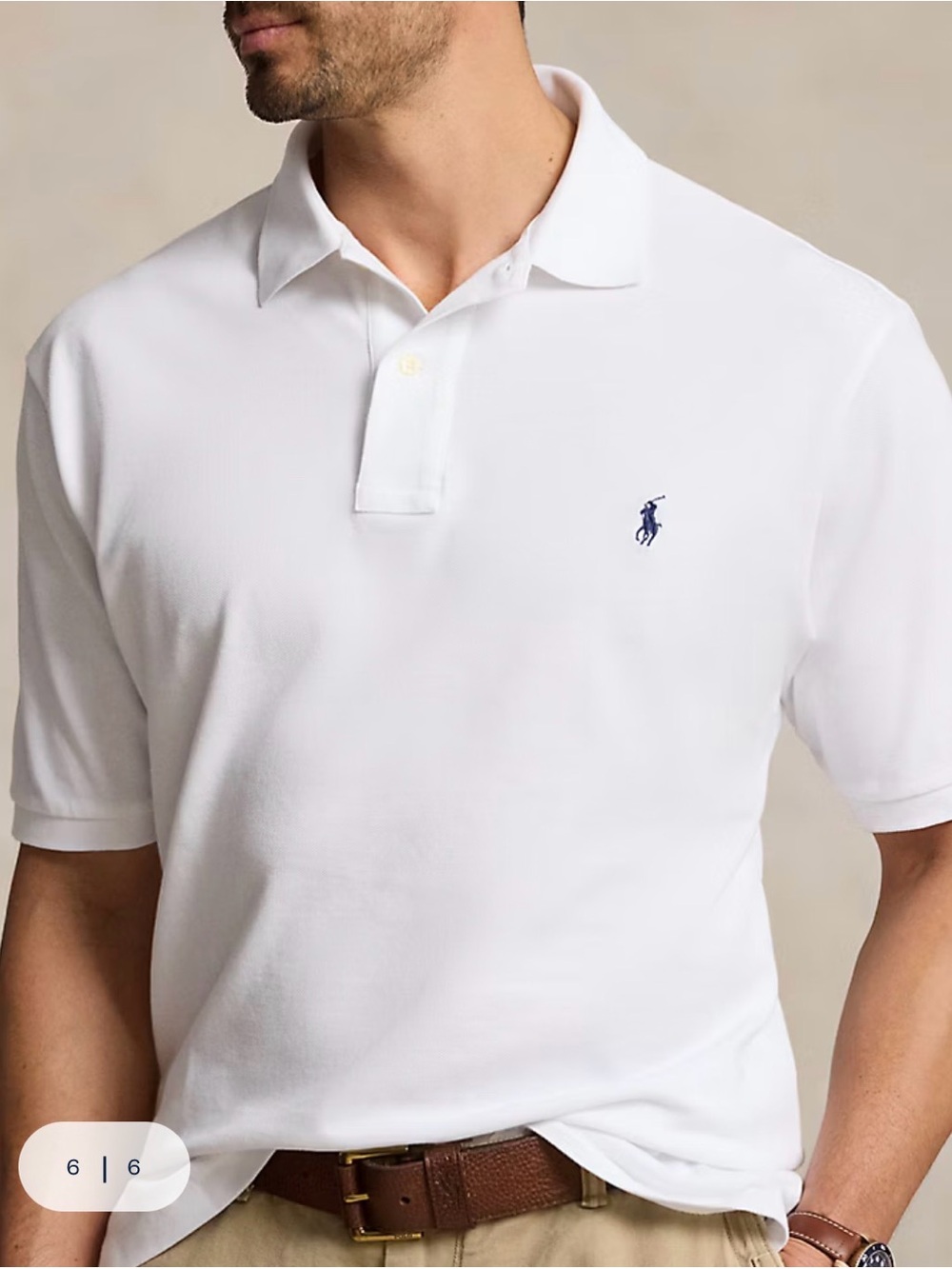 NWT Polo Ralph Lauren Classic Mesh Polo Shirt. - Picture 3 of 6